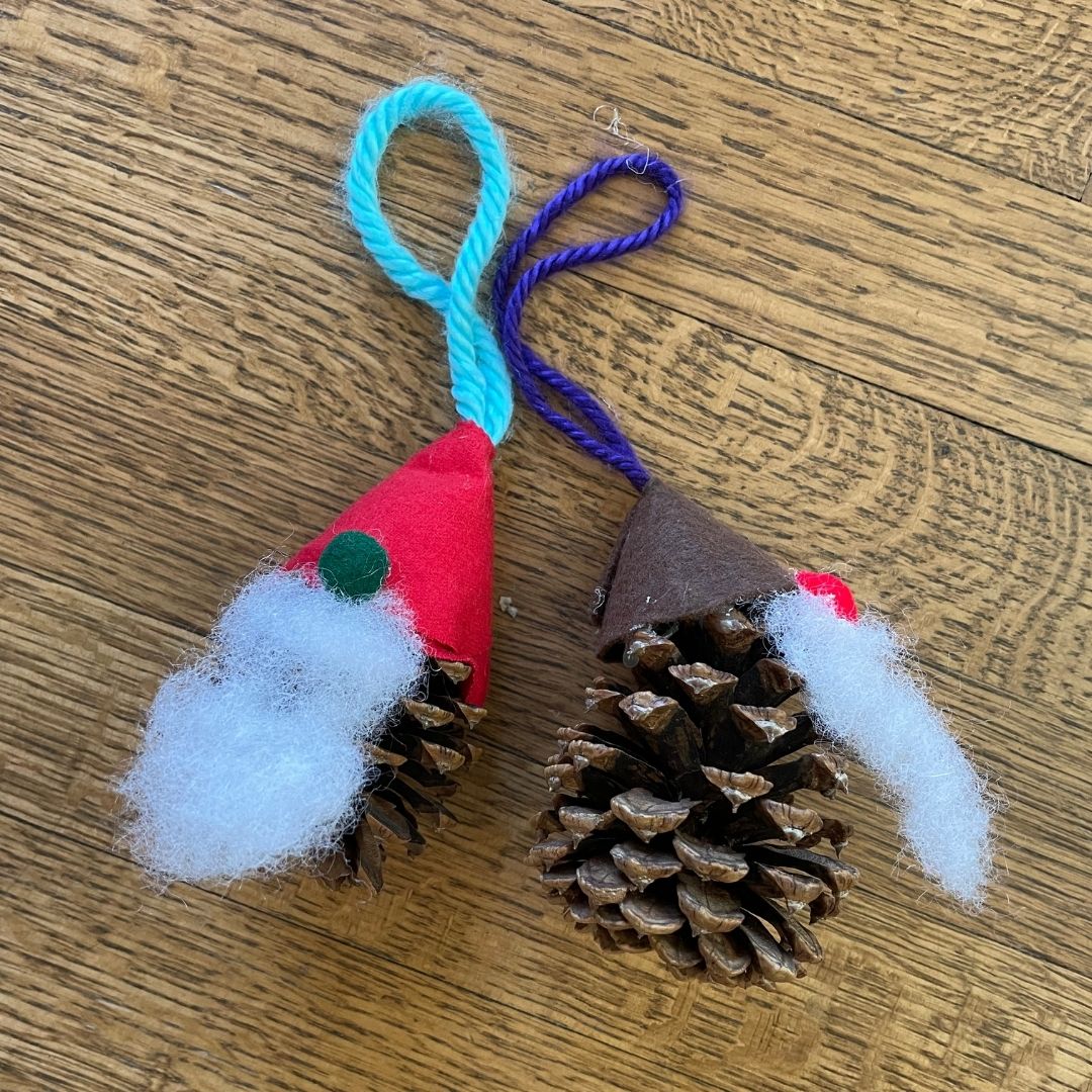 How to Make Easy Pinecone Gnomes