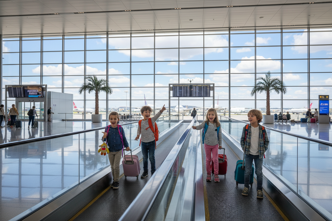 What to Do with a Baby (or Kids) at the Airport: The One Pre-Flight Habit That Changes Everything