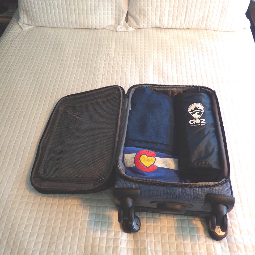 Close-up of the black drawstring closure and reinforced seams on the lightweight, durable nylon replacement sack for the